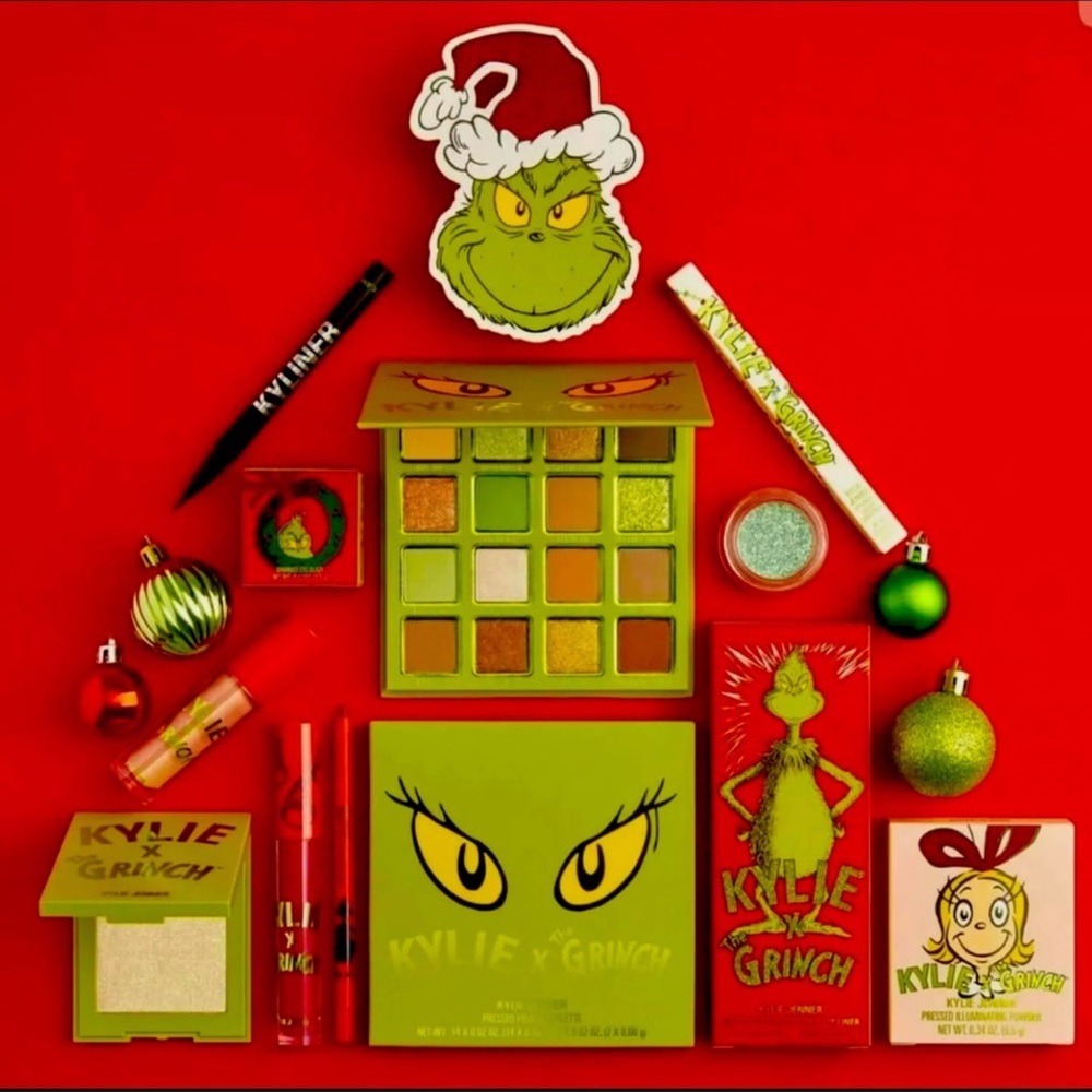 (SOLD)Kylie Cosmetics x The Grinch Holiday Collection